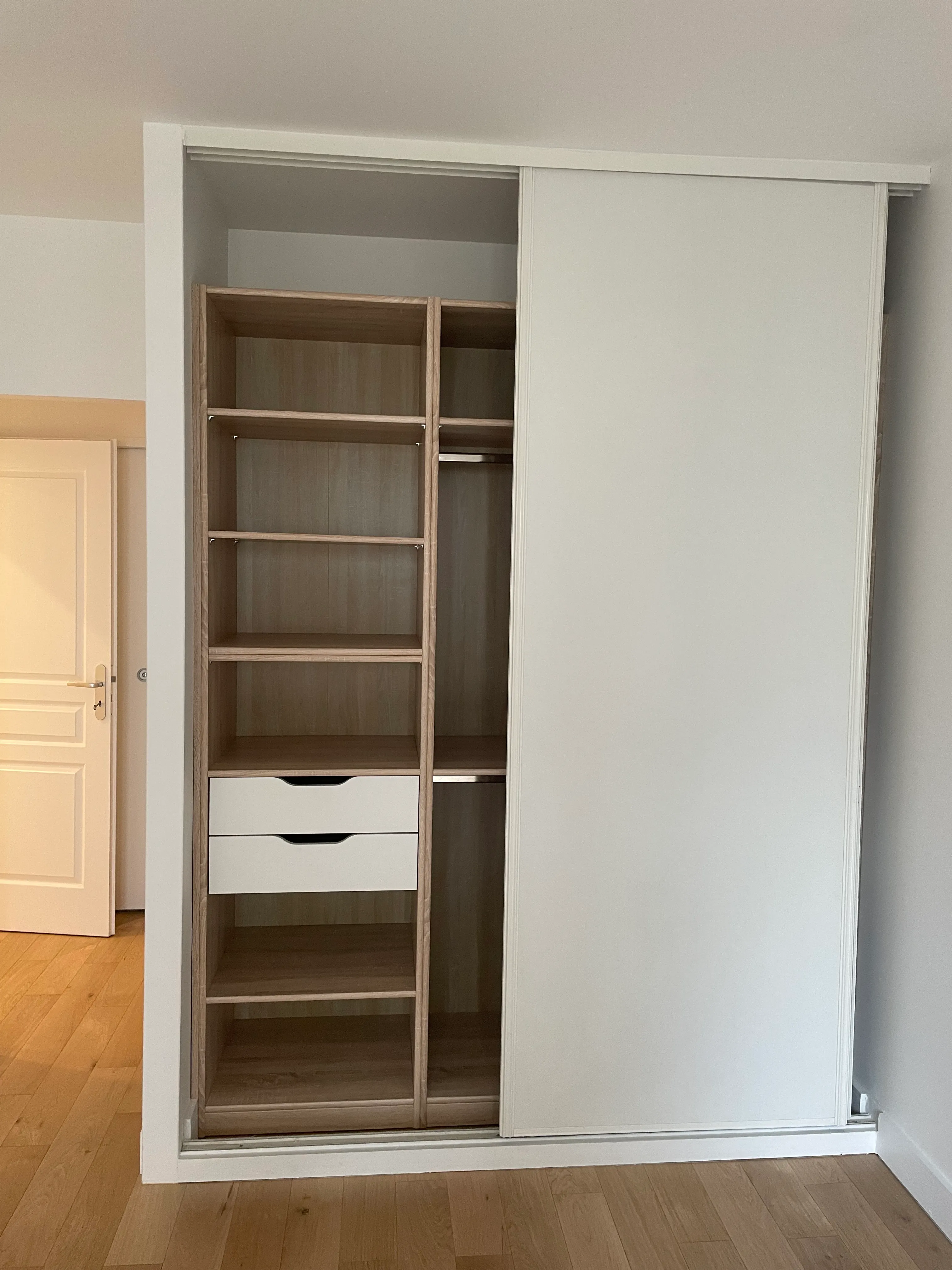 La chambre parentale avec dressing