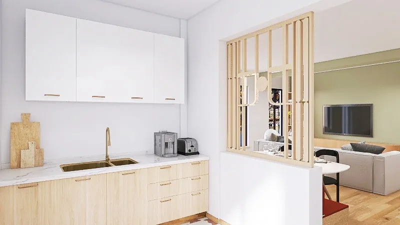 La cuisine vue A