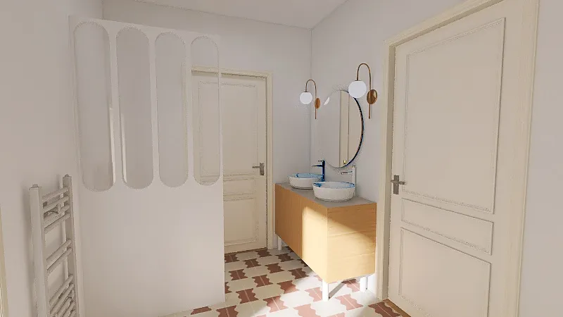 Verrière et salon — projet Courtois, Paris 11e