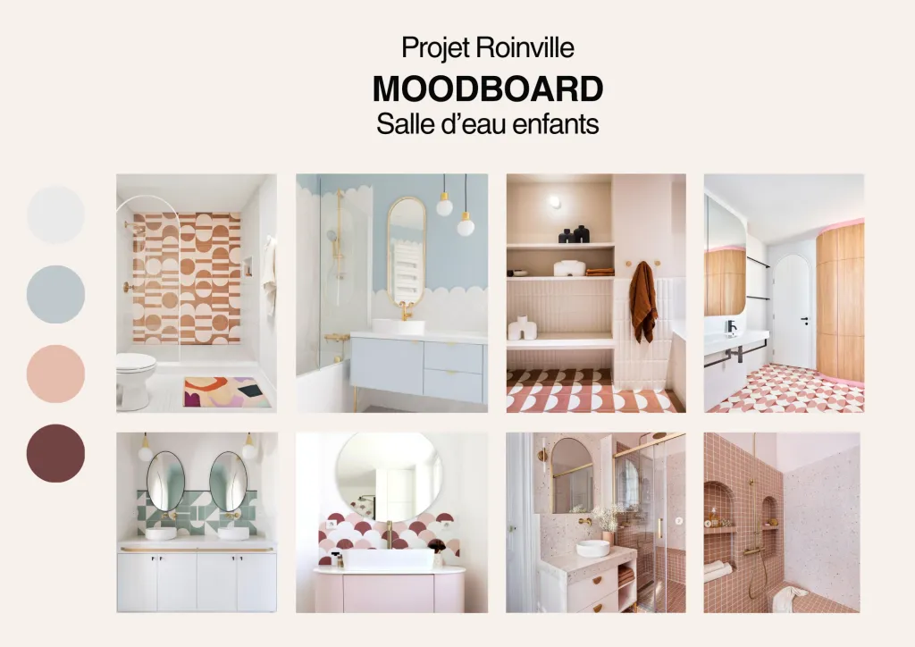 Moodboard de décoration intérieure par CK Studio